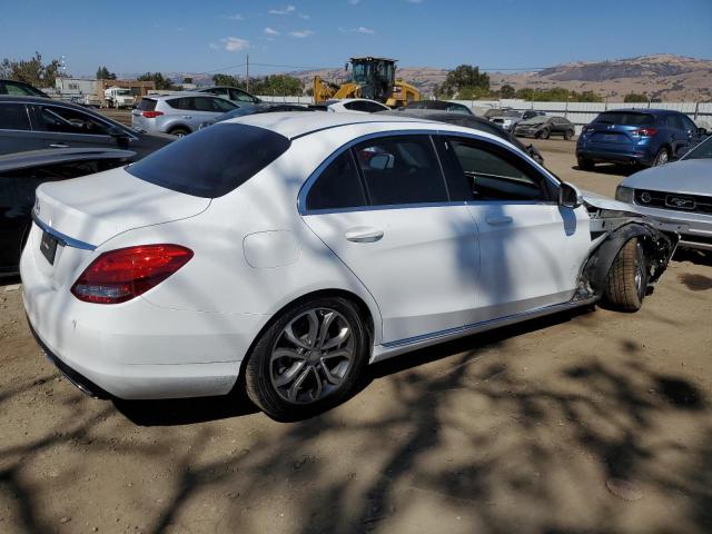 55SWF4JB7FU077960 - 2015 MERCEDES-BENZ C 300 WHITE photo 3