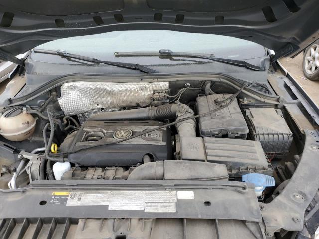 WVGBV3AX5EW599856 - 2014 VOLKSWAGEN TIGUAN SE S GRAY photo 12