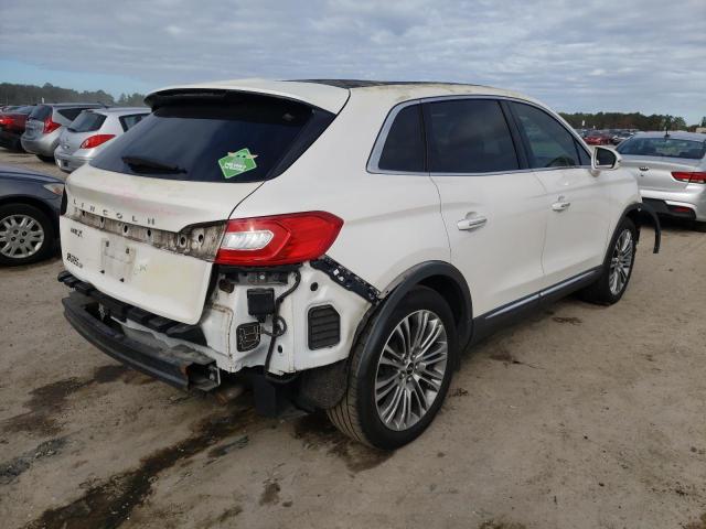 2LMPJ6LRXHBL19893 - 2017 LINCOLN MKX RESERVE WHITE photo 3