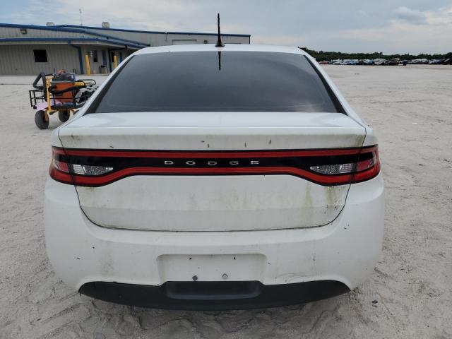 1C3CDFBB0FD315339 - 2015 DODGE DART SXT WHITE photo 6