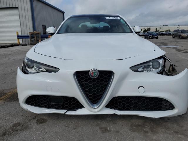 ZARFAEBN6H7548283 - 2017 ALFA ROMEO GIULIA WHITE photo 5