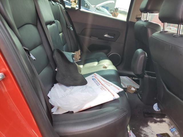 1G1PG5SC9C7227948 - 2012 CHEVROLET CRUZE LT წითელი ფოტო 10