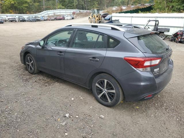 4S3GTAD66K3747632 - 2019 SUBARU IMPREZA PREMIUM GRAY photo 2