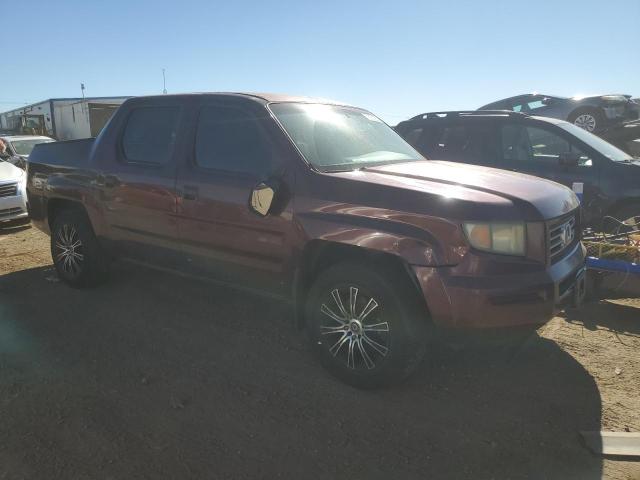 2HJYK16278H523269 - 2008 HONDA RIDGELINE RT BURGUNDY photo 4