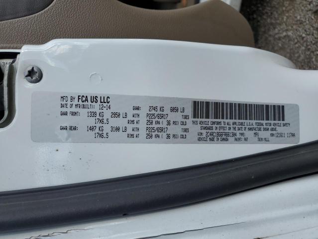 2C4RC1BG6FR661304 - 2015 CHRYSLER TOWN & COU TOURING 白色 照片 14