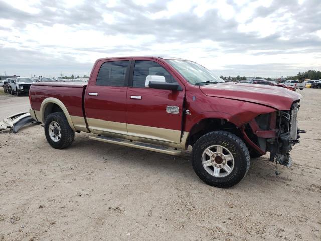 3C6UD5GL8CG336702 - 2012 DODGE RAM 2500 LONGHORN BURGUNDY photo 4