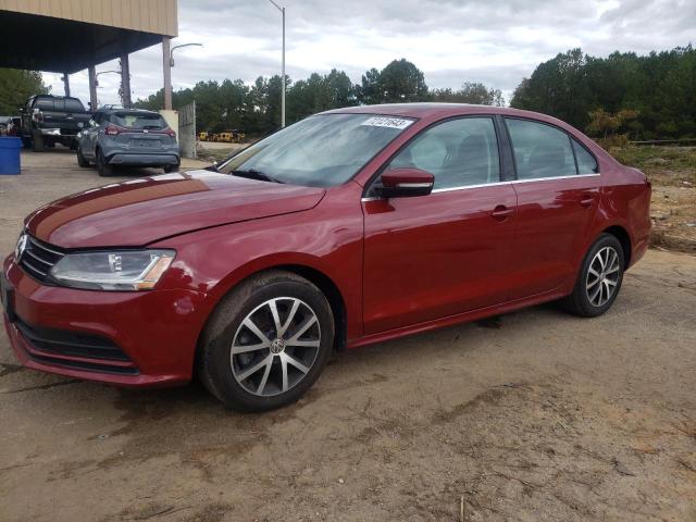 3VWDB7AJ7HM391150 - 2017 VOLKSWAGEN JETTA SE BURGUNDY photo 1