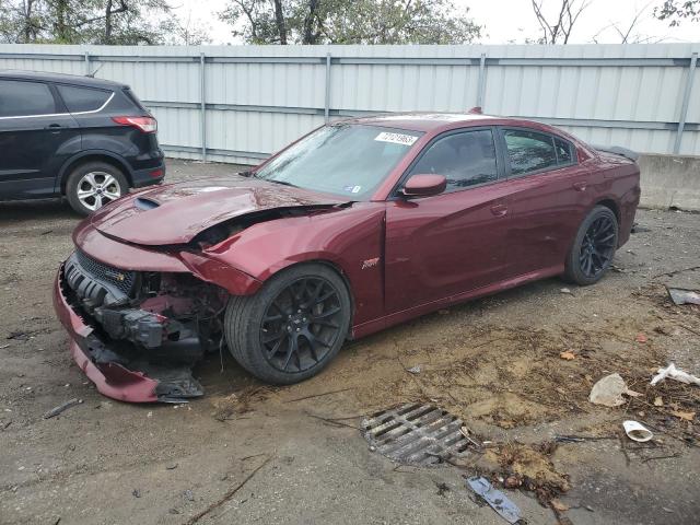 2C3CDXGJ0JH216182 - 2018 DODGE CHARGER R/T 392 BURGUNDY photo 1