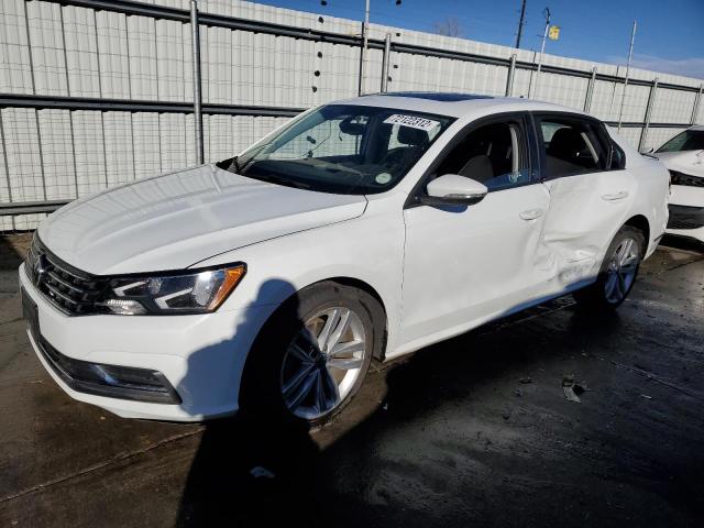 1VWLA7A37KC011118 - 2019 VOLKSWAGEN PASSAT WOLFSBURG WHITE photo 1