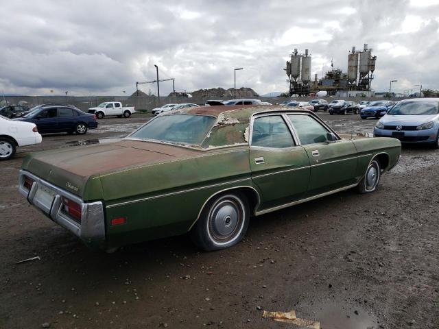 2J54H159447 - 1972 FORD GALAXY GREEN photo 3