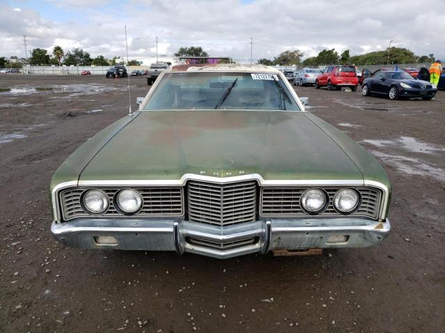 2J54H159447 - 1972 FORD GALAXY GREEN photo 5