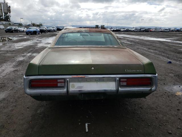 2J54H159447 - 1972 FORD GALAXY GREEN photo 6