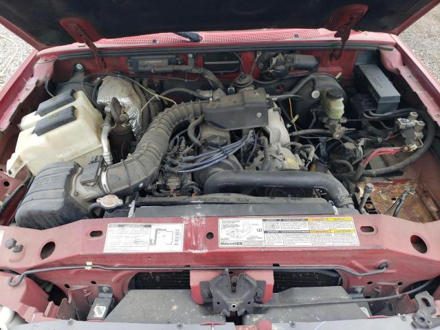 1FTYR10C7WUC70613 - 1998 FORD RANGER RED photo 11