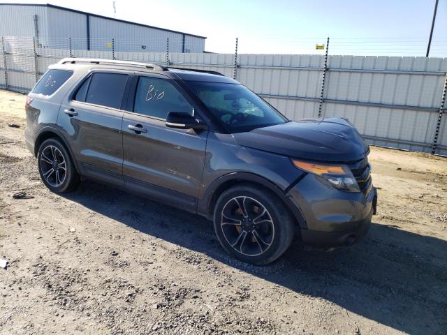 1FM5K8GT5FGB00640 - 2015 FORD EXPLORER SPORT CHARCOAL photo 4