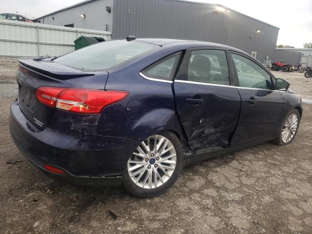 1FADP3J22GL201587 - 2016 FORD FOCUS TITANIUM BLUE photo 3