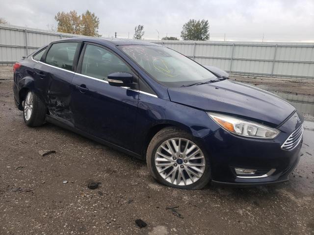 1FADP3J22GL201587 - 2016 FORD FOCUS TITANIUM BLUE photo 4