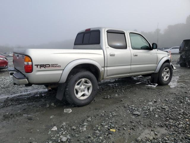 5TEGM92NX4Z439678 - 2004 TOYOTA TACOMA DOUBLE CAB PRERUNNER SILVER photo 3