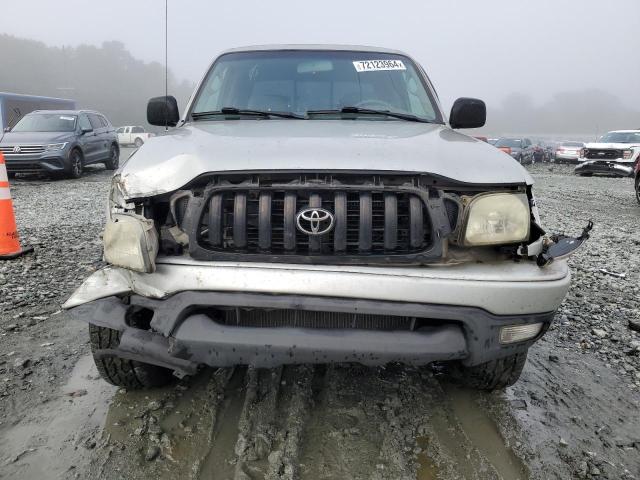 5TEGM92NX4Z439678 - 2004 TOYOTA TACOMA DOUBLE CAB PRERUNNER SILVER photo 5