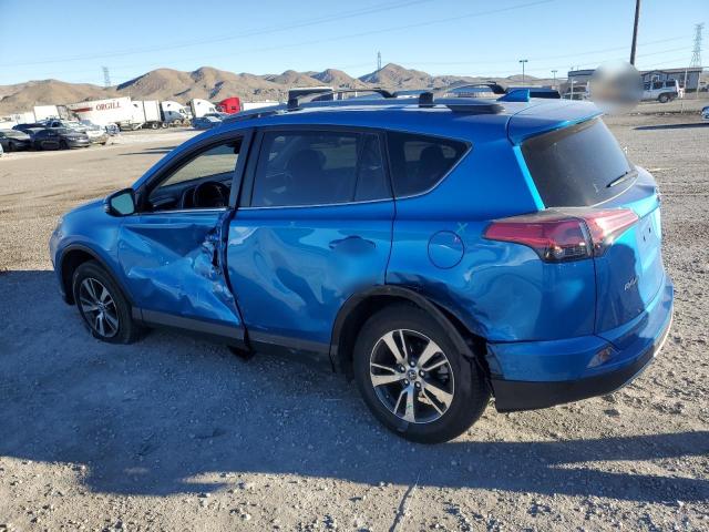 JTMWFREV7JJ162012 - 2018 TOYOTA RAV4 ADVENTURE BLUE photo 2