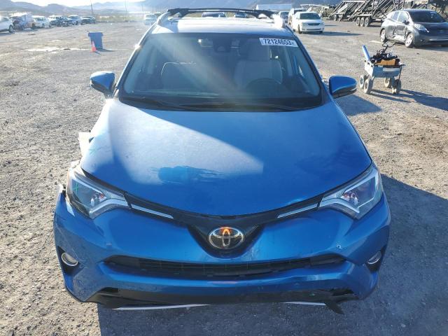 JTMWFREV7JJ162012 - 2018 TOYOTA RAV4 ADVENTURE BLUE photo 5