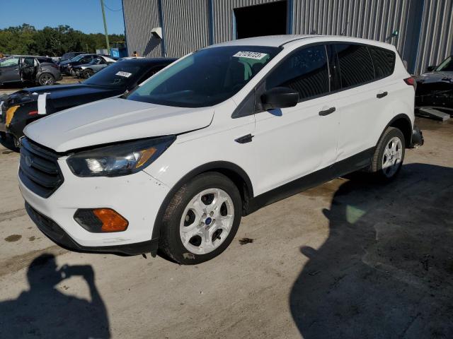 1FMCU0F77JUA79582 - 2018 FORD ESCAPE S WHITE photo 1