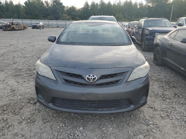 2T1BU4EE7CC855488 - 2012 TOYOTA COROLLA BASE GRAY photo 5