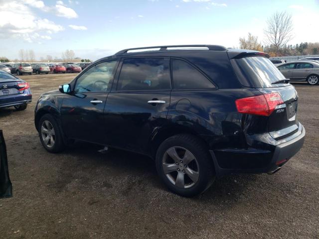 2HNYD28449H509179 - 2009 ACURA MDX TECHNOLOGY BLACK photo 2