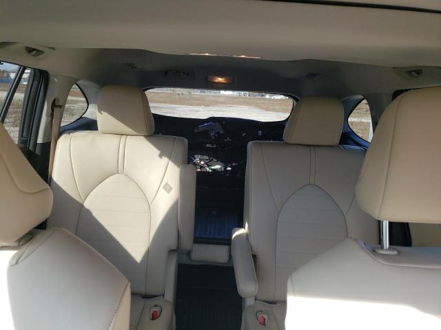 5TDGZRAHXNS541767 - 2022 TOYOTA HIGHLANDER XLE ნაცრისფერი ფოტო 10