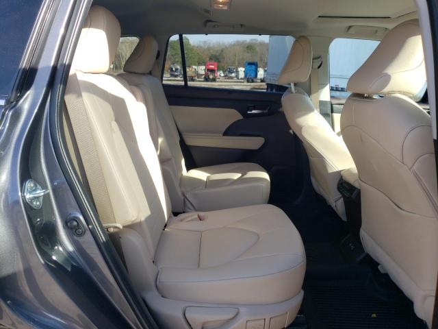 5TDGZRAHXNS541767 - 2022 TOYOTA HIGHLANDER XLE ნაცრისფერი ფოტო 11