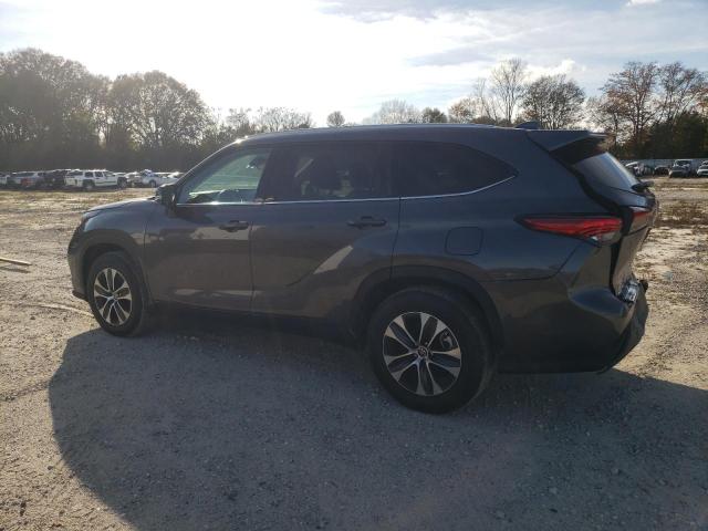 5TDGZRAHXNS541767 - 2022 TOYOTA HIGHLANDER XLE ნაცრისფერი ფოტო 2