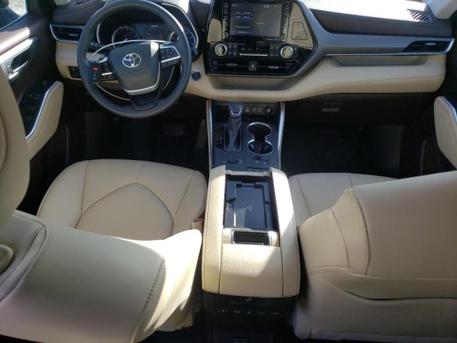 5TDGZRAHXNS541767 - 2022 TOYOTA HIGHLANDER XLE ნაცრისფერი ფოტო 8
