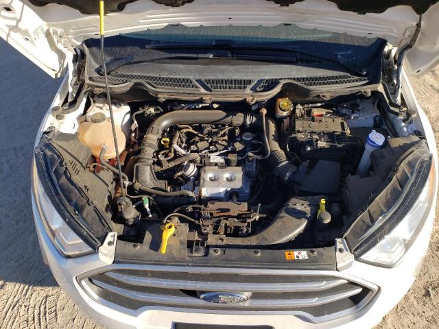 MAJ3P1TE6JC211358 - 2018 FORD ECOSPORT SE WHITE photo 12