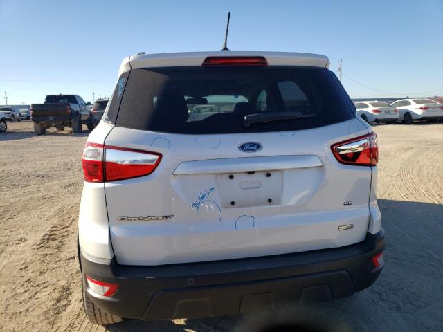 MAJ3P1TE6JC211358 - 2018 FORD ECOSPORT SE WHITE photo 6