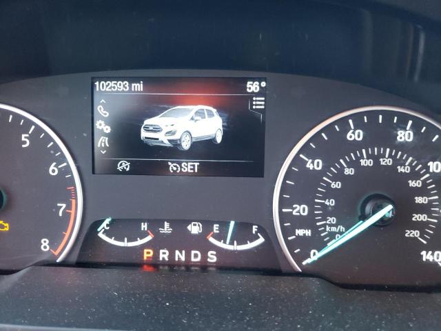 MAJ3P1TE6JC211358 - 2018 FORD ECOSPORT SE WHITE photo 9