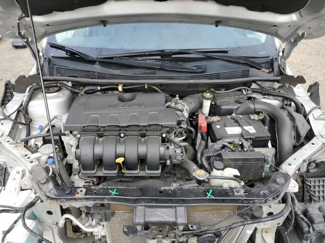 3N1AB7AP4GY264666 - 2016 NISSAN SENTRA S SILVER photo 11