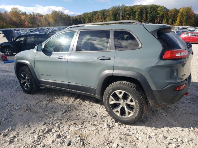 1C4PJMBBXEW159162 - 2014 JEEP CHEROKEE TRAILHAWK ნაცრისფერი ფოტო 2