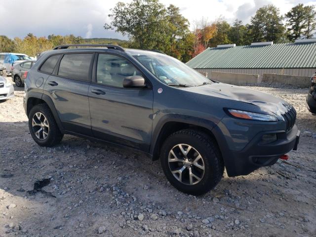 1C4PJMBBXEW159162 - 2014 JEEP CHEROKEE TRAILHAWK GRAY photo 4