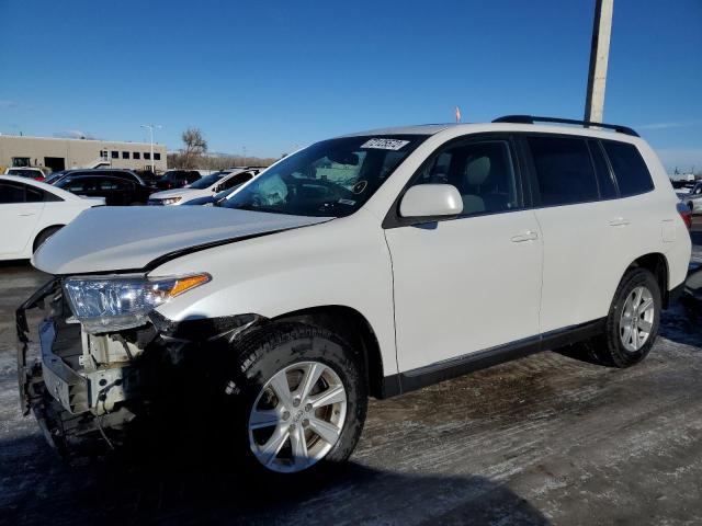 5TDBK3EHXBS058457 - 2011 TOYOTA HIGHLANDER BASE Ақ фото 1