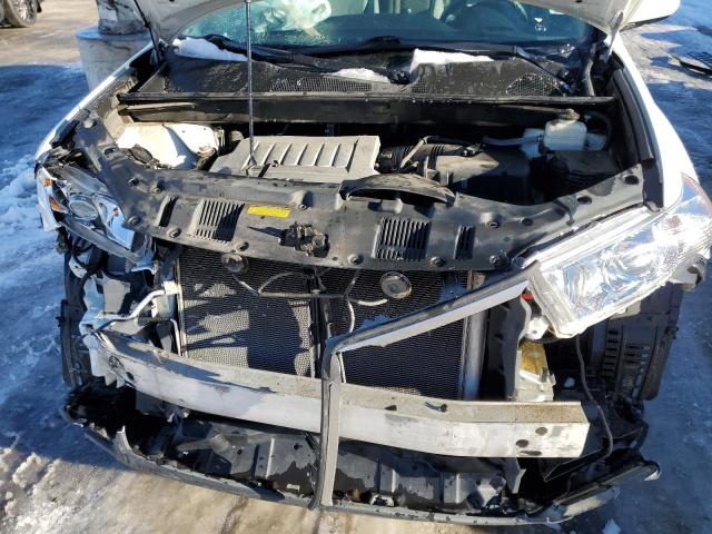 5TDBK3EHXBS058457 - 2011 TOYOTA HIGHLANDER BASE Ақ фото 12