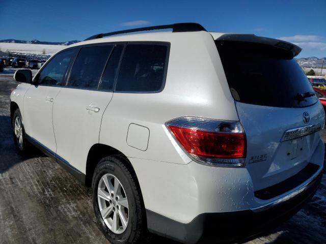 5TDBK3EHXBS058457 - 2011 TOYOTA HIGHLANDER BASE Ақ фото 2