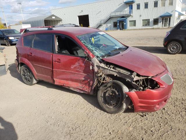 5Y2SL65827Z423038 - 2007 PONTIAC VIBE BURGUNDY photo 4