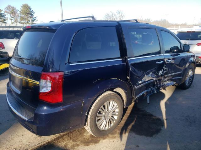 2C4RC1CG2FR675070 - 2015 CHRYSLER TOWN & COU TOURING L BLUE photo 3