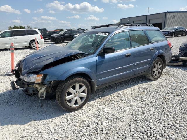 4S4BP61C767310495 - 2006 SUBARU LEGACY OUTBACK 2.5I BLUE photo 1