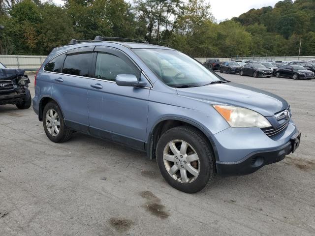 JHLRE38717C024184 - 2007 HONDA CR-V EXL BLUE photo 4