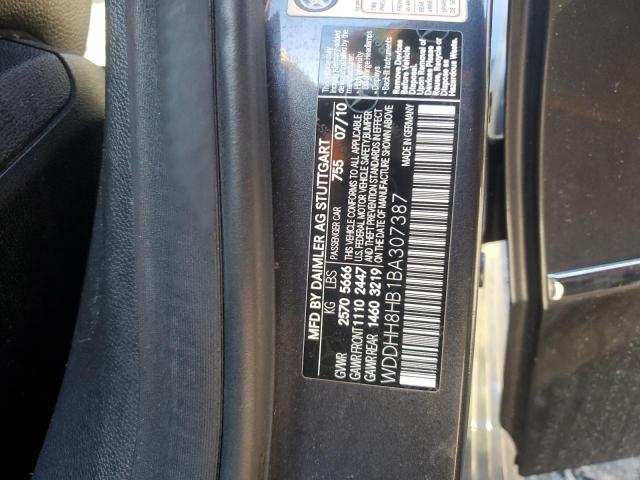 WDDHH8HB1BA307387 - 2011 MERCEDES-BENZ E 350 4MATIC WAGON CHARCOAL photo 12