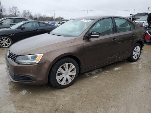 3VW2K7AJ8CM351773 - 2012 VOLKSWAGEN JETTA BASE BROWN photo 1