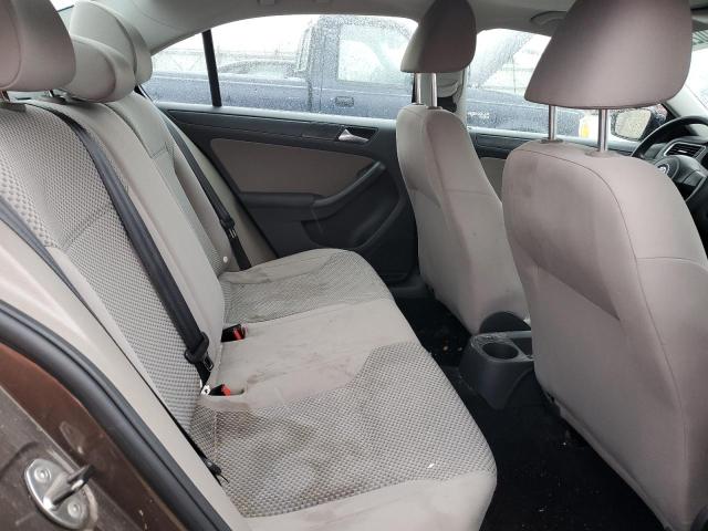 3VW2K7AJ8CM351773 - 2012 VOLKSWAGEN JETTA BASE BROWN photo 10