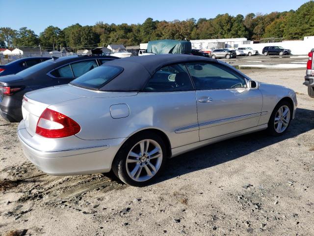 WDBTK56G66T067894 - 2006 MERCEDES-BENZ CLK 350 SILVER photo 3