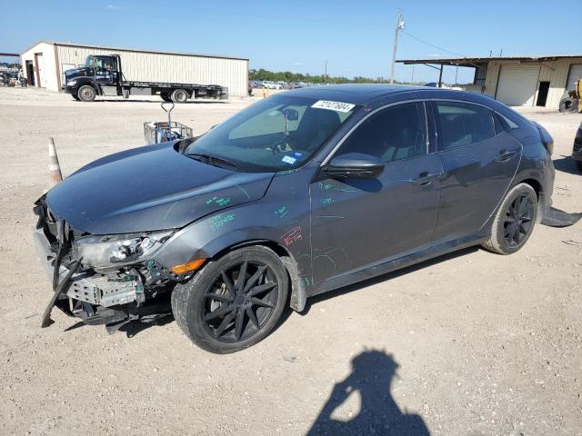 SHHFK7H73HU208237 - 2017 HONDA CIVIC EXL ნაცრისფერი ფოტო 1