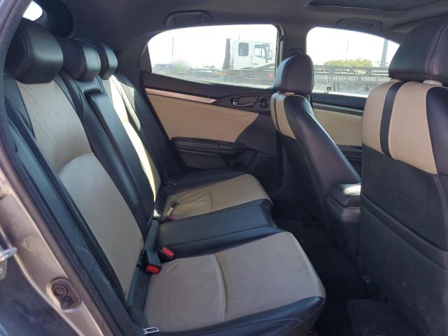 SHHFK7H73HU208237 - 2017 HONDA CIVIC EXL ნაცრისფერი ფოტო 10